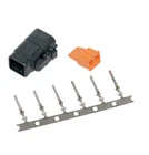 Namz Deutsch Pin Dtm Plug Receptacle 1999UP Harley MDP-6B 74116-98BK New. Price: $10.00.