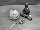 2001 Kawasaki Ninja ZX7R Lockset, Ignition, Gas Cap Seat #22426 Used. Price: $150.00.