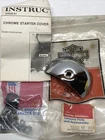 Harley Ironhead Sportster 32626-81 Chrome Starter Cover Trim Cap Mounting Kit New. Price: $9.99.